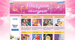 Desktop Screenshot of fillesjeux.com